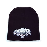 Beanie - Skulls - Black