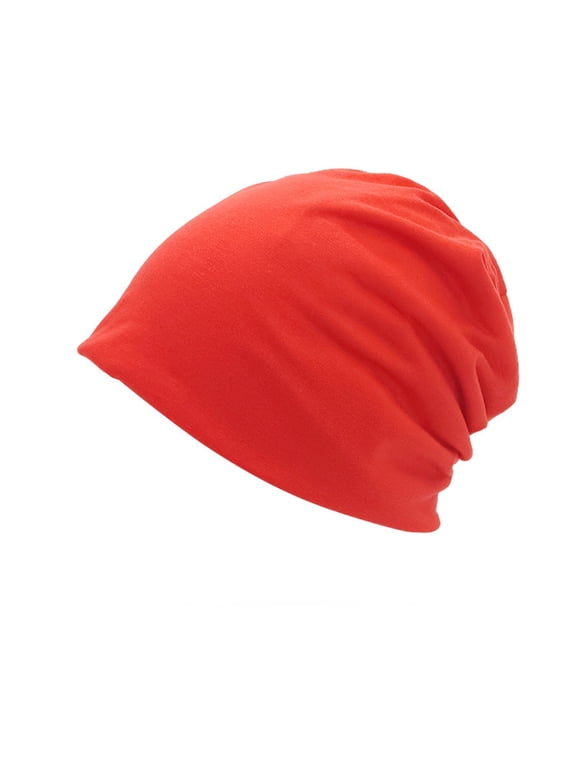 Beanie Sleep Cap Lightweight Beanie Elasticity Soft Wool Hat Winter Hats for Women Cotten Blend Lined Beanie Cycling Cap Beanie Bonnet for Men Skull Cap Beanie for Men Women Multicolor One Size