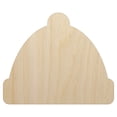 thumbnail image 1 of Beanie Winter Hat Wood Shape Unfinished Piece Cutout Craft DIY Projects - 6.25 Inch Size - 1/8 Inch Thick, 1 of 7