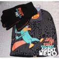 thumbnail image 1 of Beanie and Glove Set - Phineas and Ferb - Agent P Hero Anime Licensed etpf3079, 1 of 2