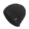 thumbnail image 1 of Beanie for Men Women Warm Winter Knit Cuffed Beanie Men's Warm Knitted Short Knitted Wool Hat With Winter Plush And Thickened Men's Outdoor Hat Black, 1 of 4