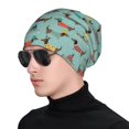 Beanie for Men and Women, winter ski Dachshund Soft Winter Hat Beanies
