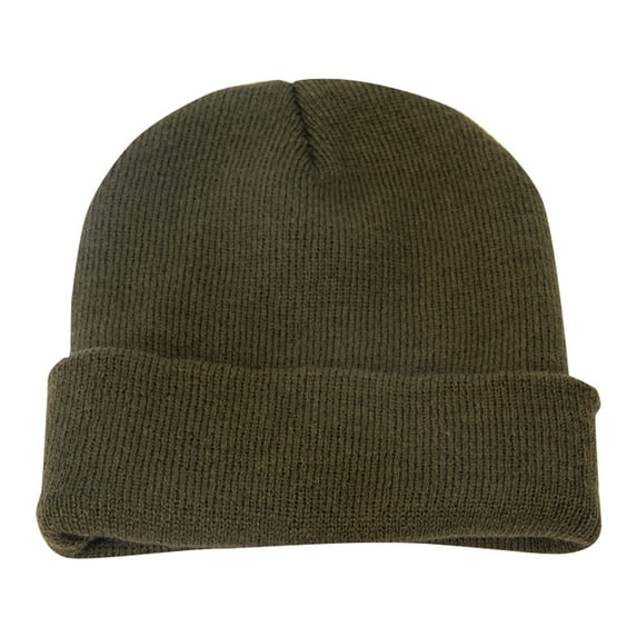 Beanie for Women, Baberdicy Unisex Knitted Hat Autumn and Winter Couple Simple Pullover Hat Winter Hat