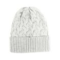 thumbnail image 1 of Beanie for Women Beanie Hats for Women Knit Hat With Satin Winter Warm Ribbed Cabled for and Cold Weather Ear, 1 of 3