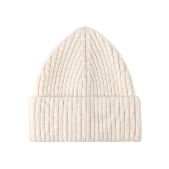 Beanie for Women and Men Knit Hat Winter Beanies Unisex Warm Thickened Solid Color Winter Hat Head circumference 54-56