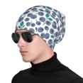 Beanies Hats Men Women cute Blueberry Print Soft Breathable Skull