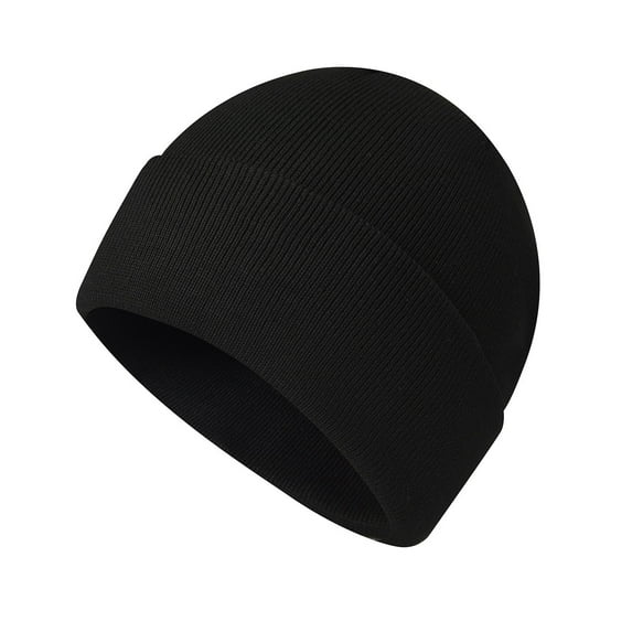 Beanies Hats for Men Women Unisex Couples Slouch Skull Cap Boys and Girls Stretchy Solid Soft Warm Knitted Hip-Hop Cuffed Yarmulke Hat