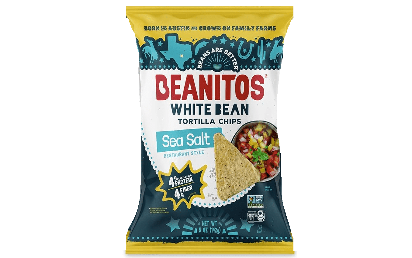 Beanitos White Bean Chips, Restaurant Style Sea Salt Flavor, Healthy