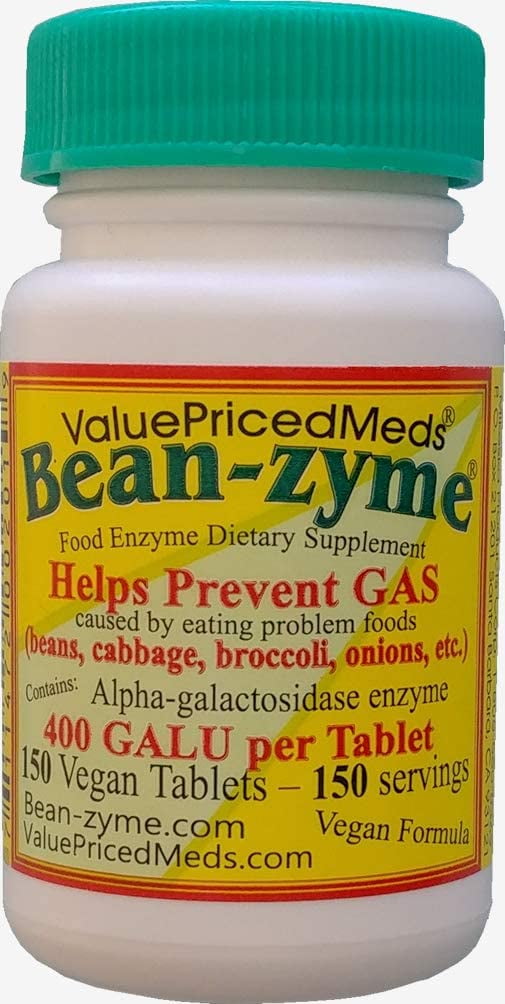 Beano Beanzyme 150ct Gas Relief & Prevention is Generic Beano Ultra