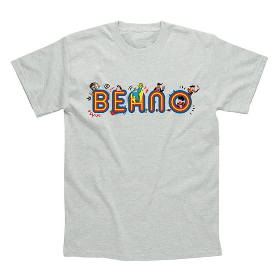 Beano Cotton SS T-Shirt ~ Beano Logo grey