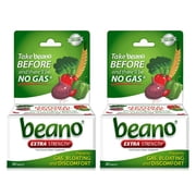 Beano Extra Strength Gas Prevention & Digestive Enzyme Supplement, 30 ct, 30 ct