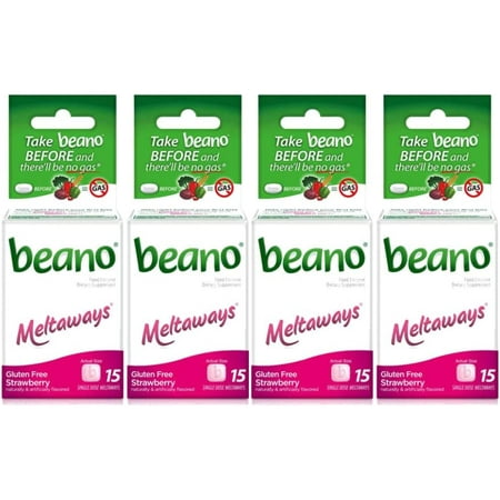 Beano Meltaways Strawberry, 15 CT