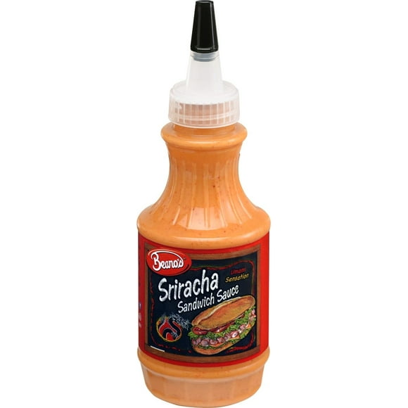 Beano's Sriracha Sandwich Sauce, 8 OZ, 12 Pack