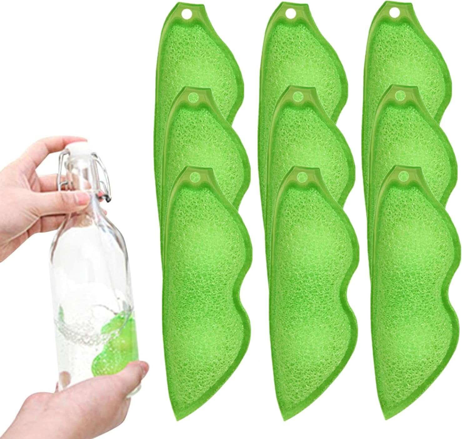 Magic Beans Bottle Cleaner, Bottle Cleaning Sponge, Bottle Cleaner Beans, Bottle  Cleaning Beans, Beans Bottle Cleaning Sponge, Magic Beans to Clean Bottles  (3PC-C) : : Grocery