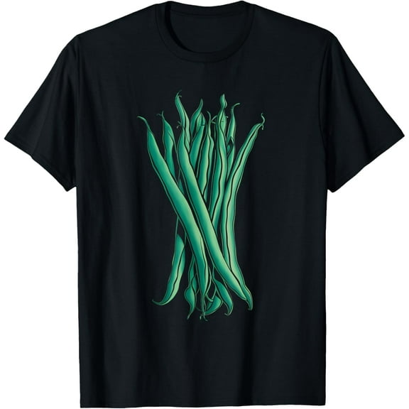 Beans Green Vegetables T-Shirt100% cotton