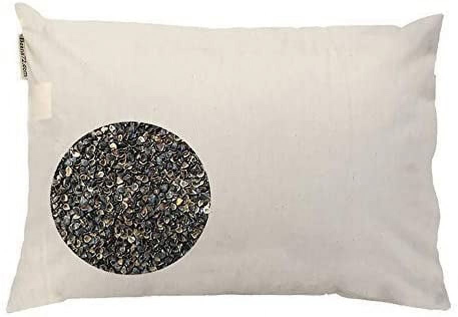 Beans72 Organic Buckwheat Pillow Japanese Size (14 inches × 20 inches