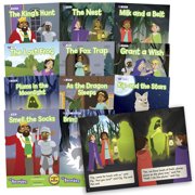 Beanstalk Books The Beanies Hi-Lo Diversity Decodables - Phase 4 Set 2 - 12 Book Set, Blends, Reading Week-By-Week Guide, Learning, Kids Ages 5+