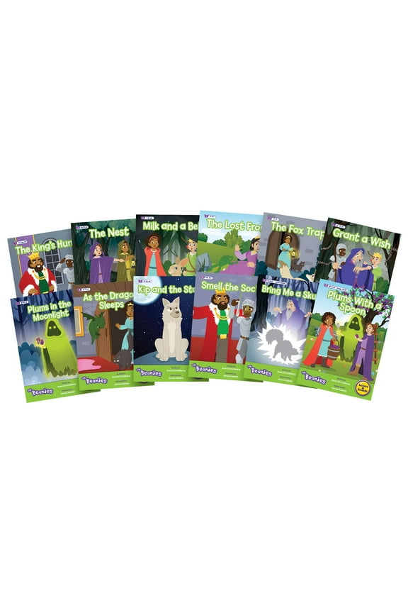 The Beanies Hi-Lo Diversity Decodables Phase 4 Set 2 W/ 12 Books