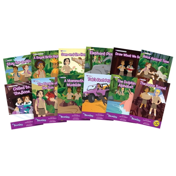 The Beanies Hi-Lo Diversity Decodables Phase 5 Set 2 W/ 12 Books