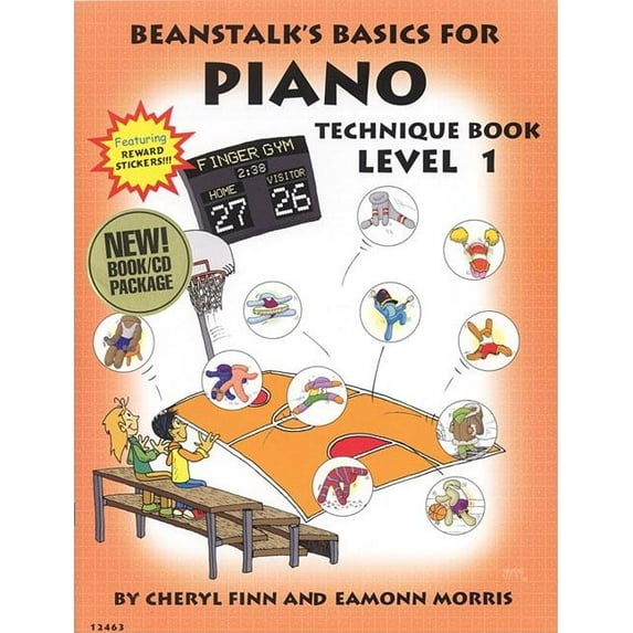 Beanstalk's Basics for Piano: Beanstalk's Basics for Piano : Technique Book: Level 1 (Mixed media product)