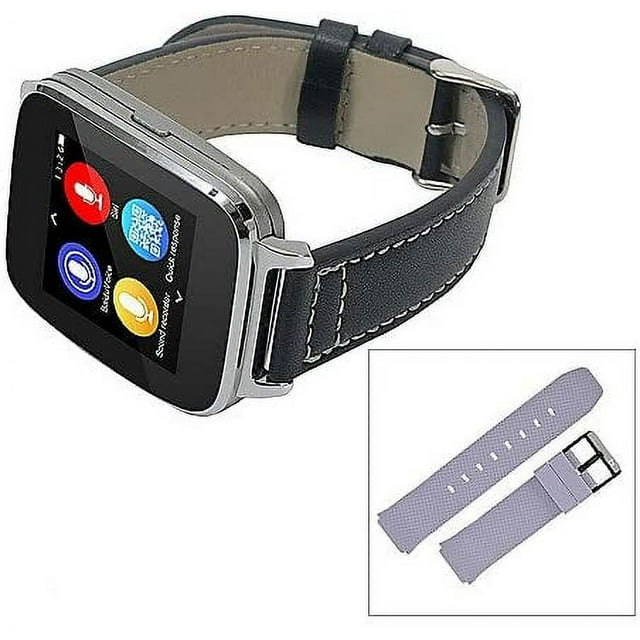 Beantech Smart Watch for iPhone and Android Smartphones. Silver face