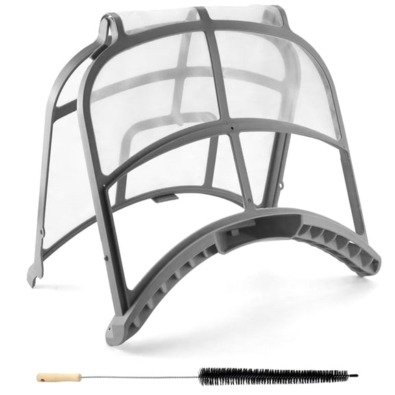Beaquicy ADQ73373201 Dryer Lint Filter Assembly for ADQ733732 Dryer Lint Screen Replacement with Brush