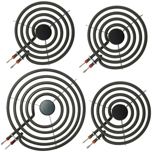 "Beaquicy Electric Range Burner Replacement Coils, 6"" and 8"" Heating Element"