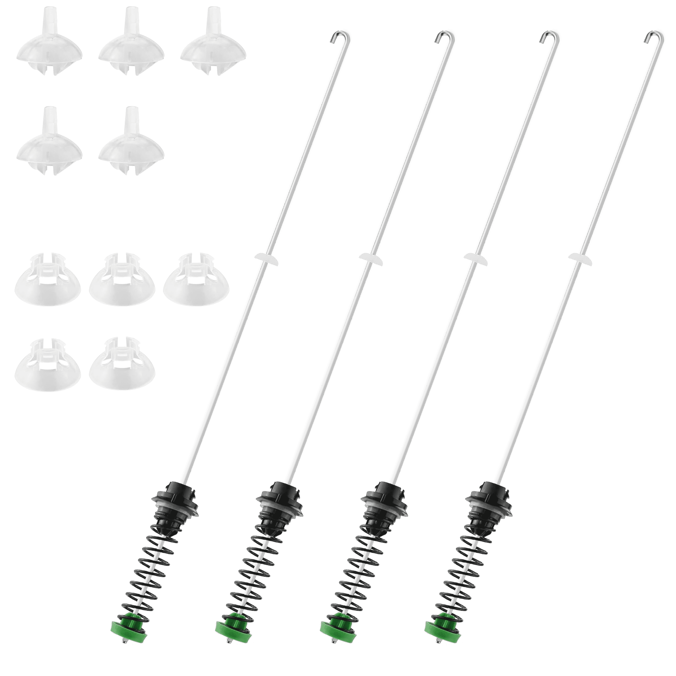 Beaquicy W11130362 Washer Suspension Rods Kit Fit for W10594080 Washing Machine