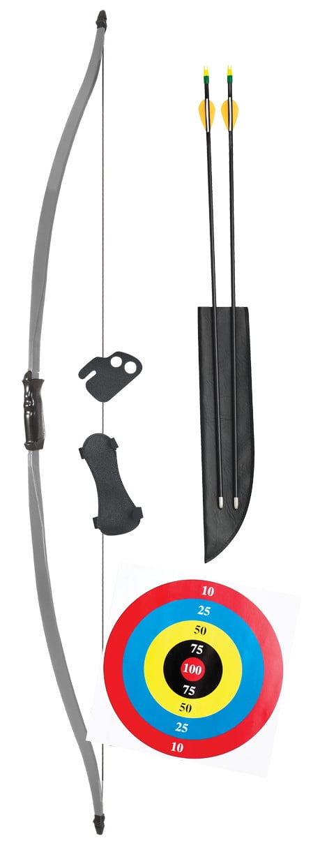 Bear 60" Bear Titan Youth Bow Set Gray