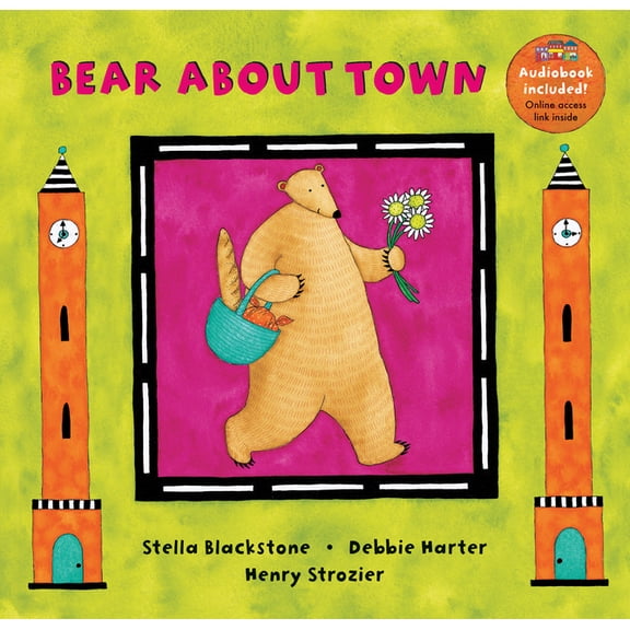 Bear About Town (Board Book)