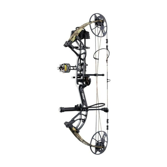 Bear Archery Cruzer G4 RTH Right-Handed Ready to Hunt 315 FPS Compound Bow with 10 to 70lb Draw Weight (Mossy Oak Roots)