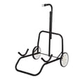 thumbnail image 1 of Bear Archery Durable, Powder-Coated Wheeled Black Target Stand for Use with 35" and 48" Targets, 1 of 2