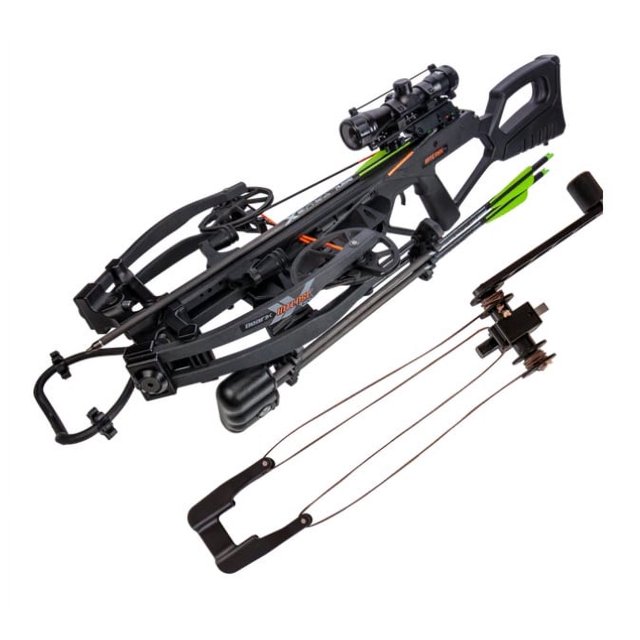 Bear Archery Intense CD Crossbow with DETAC Crank Package
