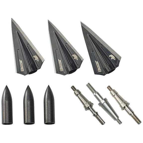 Bear Archery Razorhead Vws Single Bevel Broadhead Kit