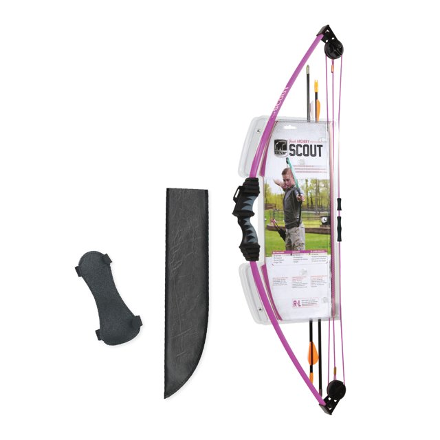 Bear Archery Scout Youth Bow Set Includes Arrows, Armguard, Arrow