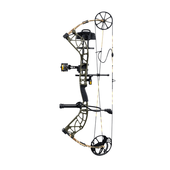 Bear Archery THP Adapt 2 Compound Bow Ready to Hunt Left Hand 70 lb Throwback Green
