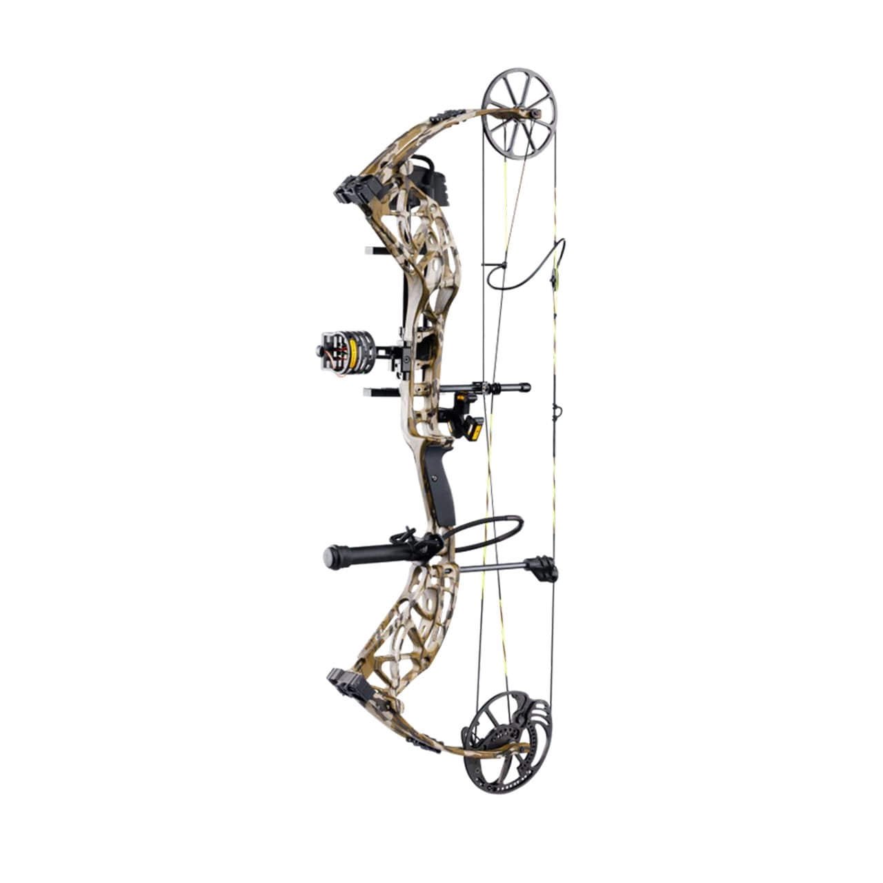 Bear Archery The Hunting Public Adapt2 RTH Compound Bow, 320 FPS, 32" Axle, Mossy Oak, Trophy Ridge Package (AV55A130B6R)
