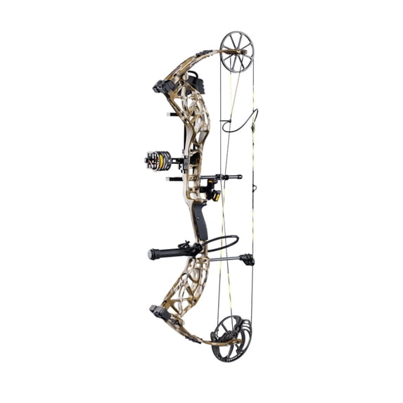 Bear Archery The Hunting Public Adapt2 RTH Compound Bow, 320 FPS, 32" Axle, Mossy Oak, Trophy Ridge Package (AV55A130B6R)