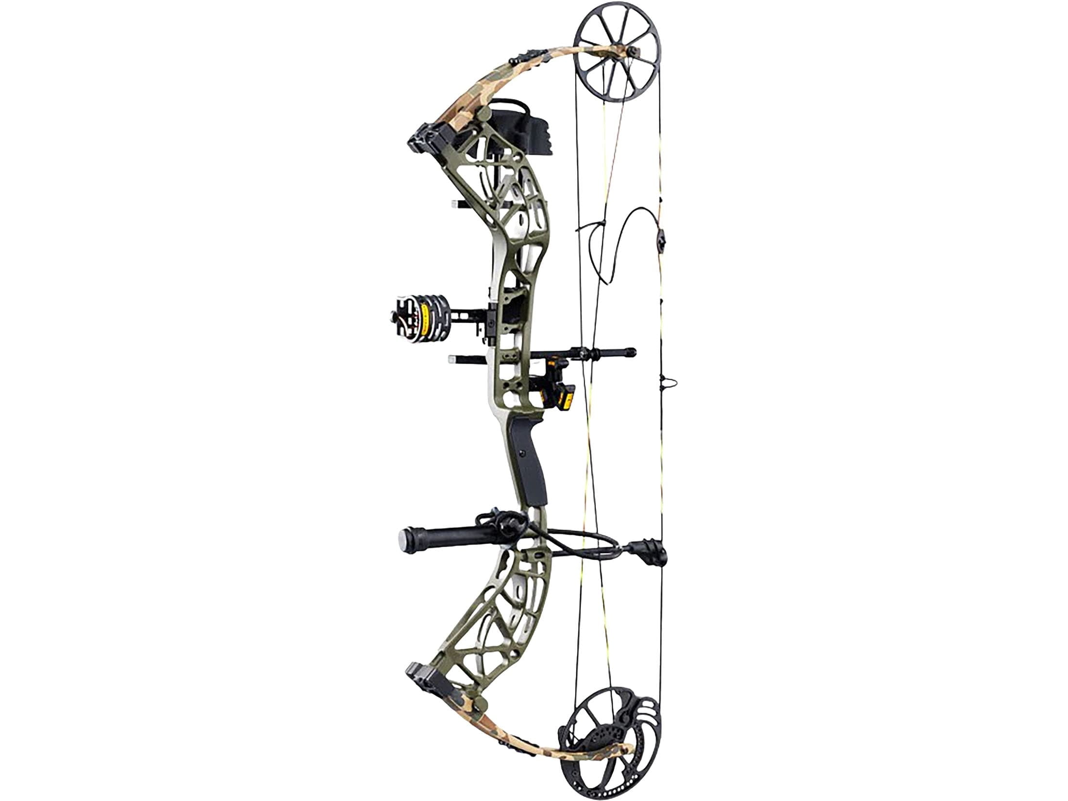 Bear Archery THP Adapt 2 Compound Bow Package Right Hand 60 lb Throwback Green