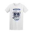 thumbnail image 1 of Bear Astronaut Mission To Mars T-Shirt Men -Image by Shutterstock, Male 3X-Large, 1 of 2