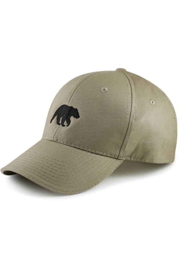 Bear Baseball Hat for Big Heads