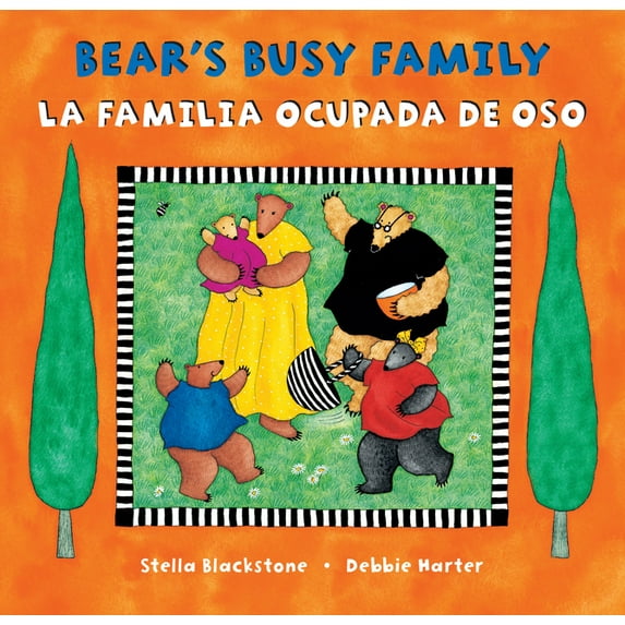 Bear: Bear's Busy Family (Bilingual Spanish & English) (Paperback)