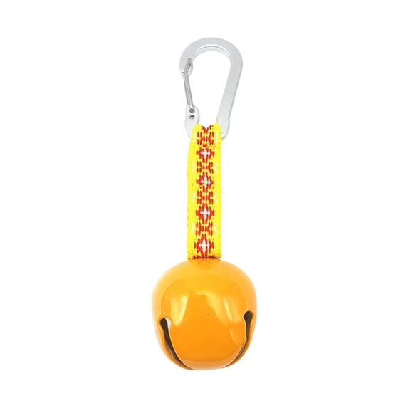 Bear Bell Carabiner Keychain Iron Durable Portable Alert for Hiking Camping Pet Outdoor Use