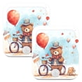 thumbnail image 1 of Bear Bike Balloon Night Lights Plug into Wall LED with Auto Light Sensor Warm Light for Kids Hallway Bedroom Living Room Kitchen Bathroom Set of 2, 1 of 7
