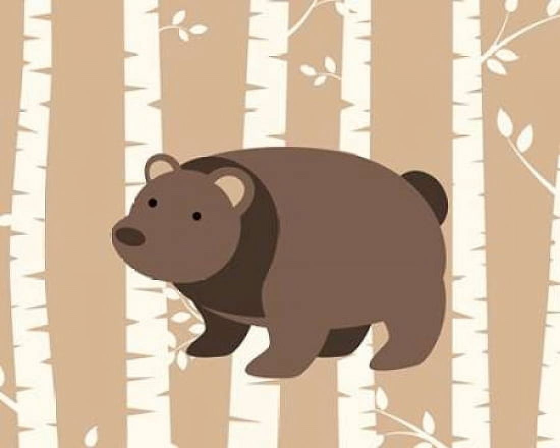 Bear Birch I Canvas Art - Tamara Robinson (24 x 30)