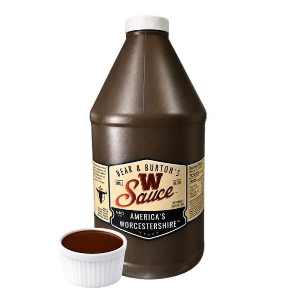 Bear & Burton's W Sauce, 64oz Jug (Original)
