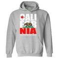 thumbnail image 1 of Bear California Republic Unisex Hooded Sweatshirt - USA State California Republic - Funny Cali Hoodie for Women for Men, 1 of 2