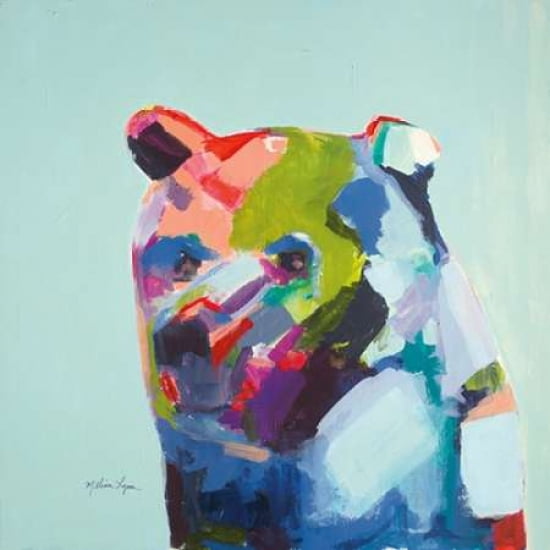 Bear Canvas Art - Melissa Lyons (24 x 24)