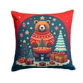 thumbnail image 1 of Bear Christmas Fabric Decorative Pillow DAC1169, 1 of 3