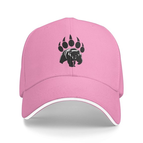 Bear Claw Logo Men Women Sandwich Cap Classic Baseball Capunisex Adjustable Casquette Dad Hat